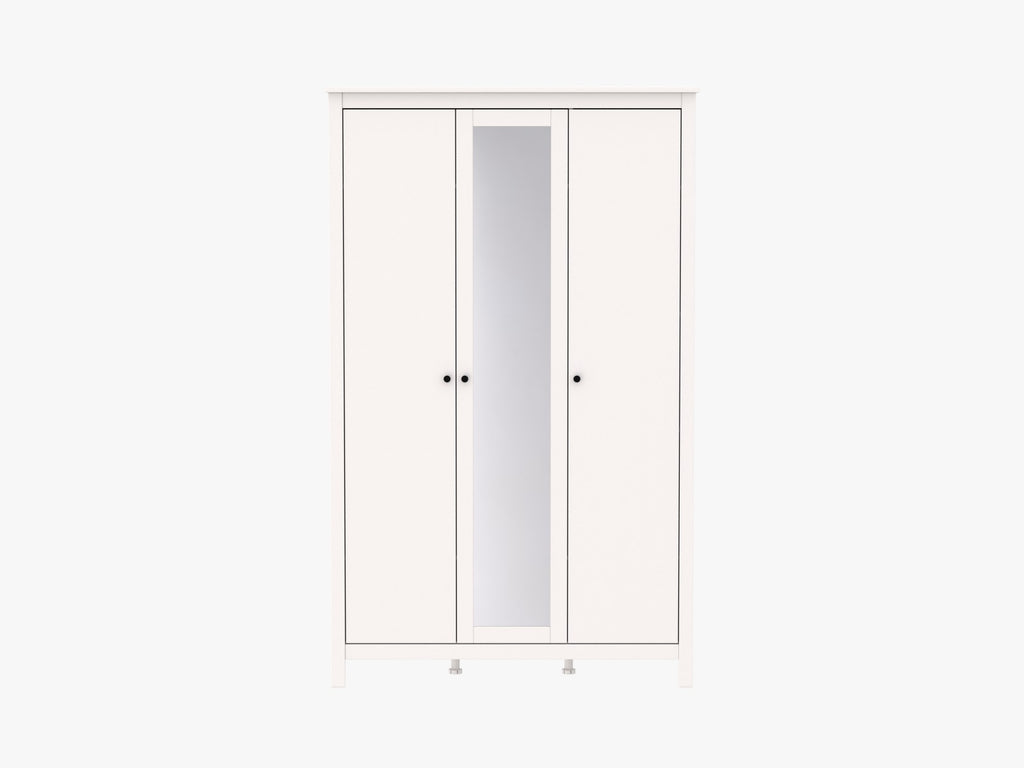 SAGA wardrobe with three doors and mirror