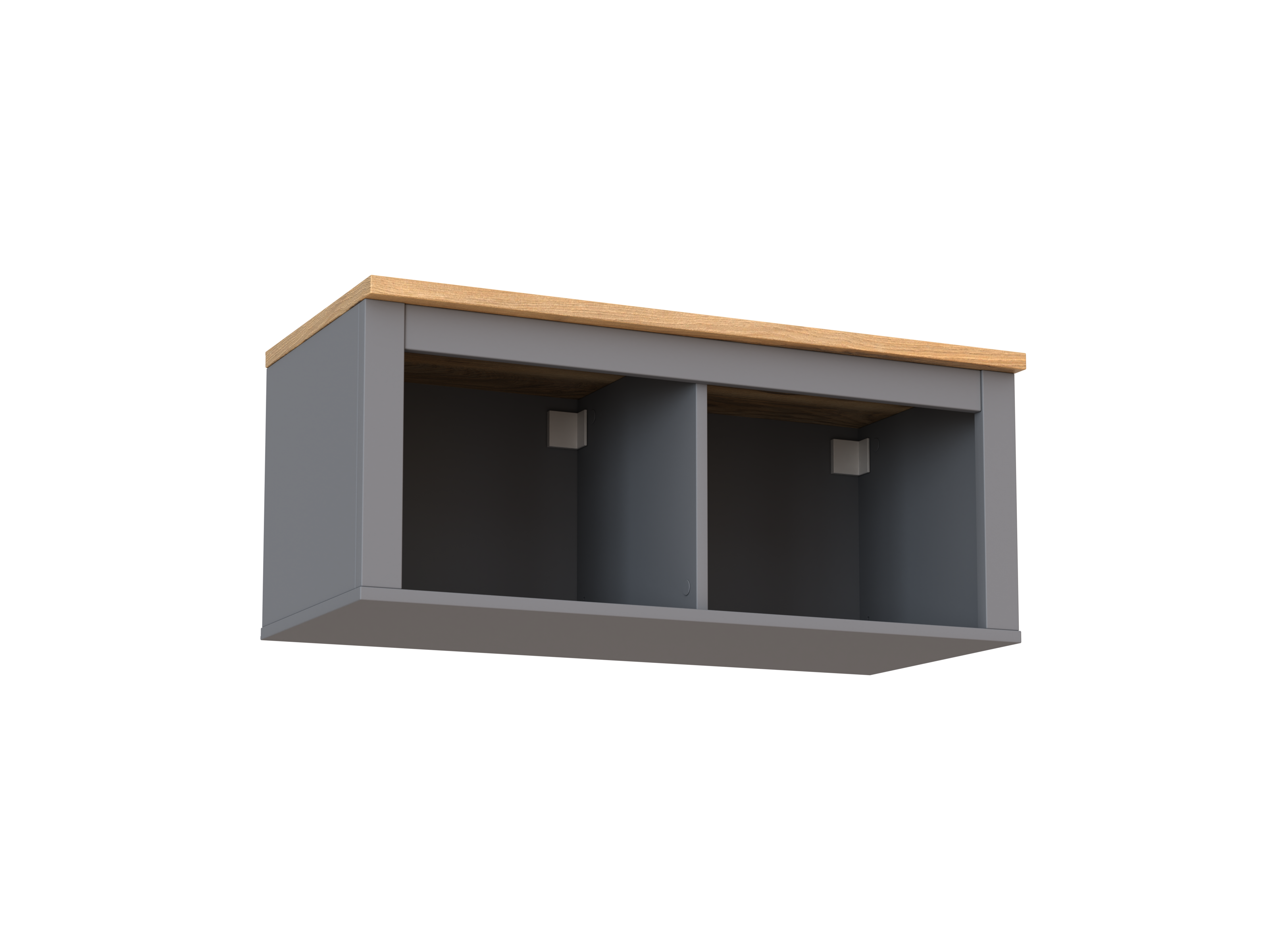 SAGA Shelf with Two Sections